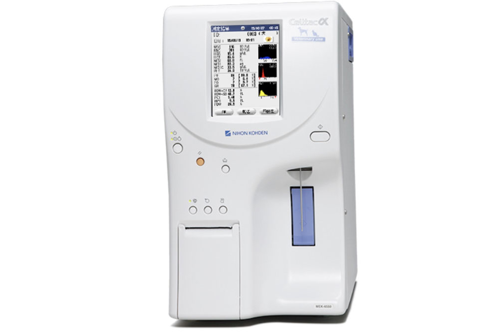 全自動血球計算機（日本光電　セルタックαMEK-6550）